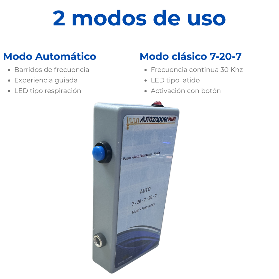 Autozapper Mini | Hulda Clark y Rife Automático - Imagen 3